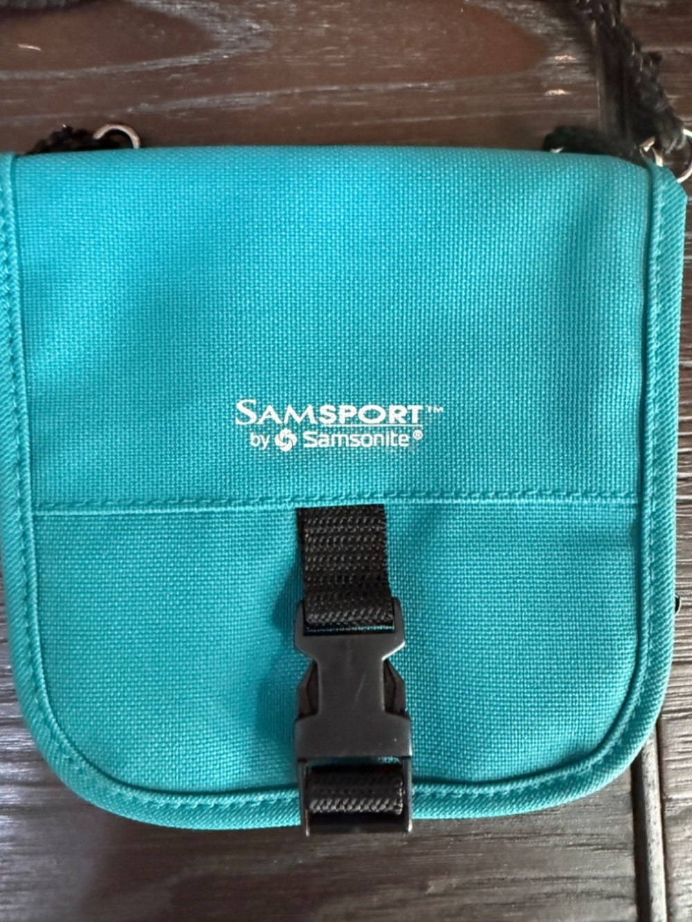 Samsonite Travel Neck Wallet & Passport Organizer – Teal